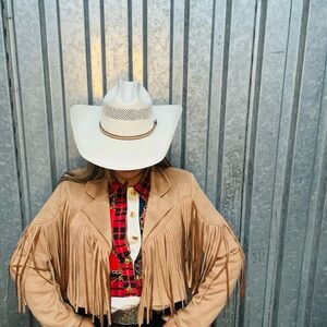 Western Fringe Suede Jacket